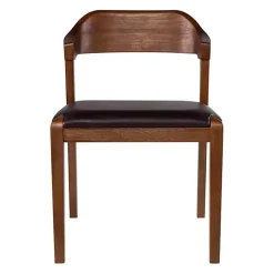 Kirklands Home Dining Chairs|Chestnut Ramus Dining Side Chairs, Set of 2 Brown