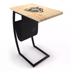 Kirklands Home Accent & End Tables|Chicago Bears Wood C-Table Tan