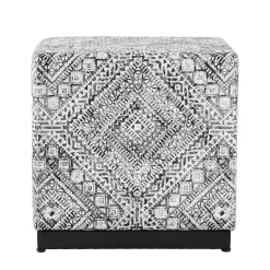 Kirklands Home Benches & Ottomans|Chinle Velvet Cube Ottoman