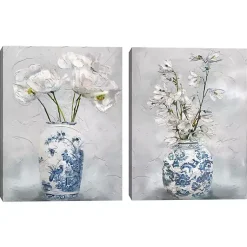 Kirklands Home Canvas Art|Chinoiserie I & II Canvas Art Prints, Set of 2