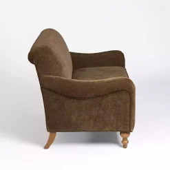 Kirklands Home Sofas & Loveseats|Chocolate English Loveseat Brown
