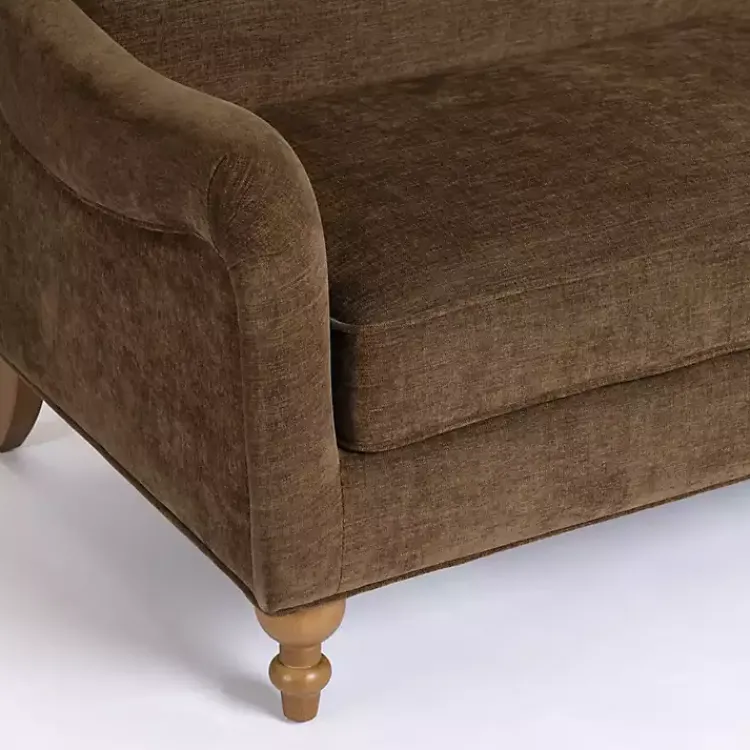 Kirklands Home Sofas & Loveseats|Chocolate English Loveseat Brown