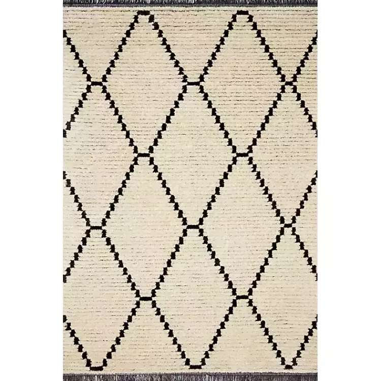 Kirklands Home Area Rugs|Chris Loves Julia x Loloi Alice Cream Runner, 2x4