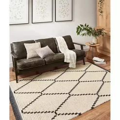 Kirklands Home Area Rugs|Chris Loves Julia x Loloi Alice Cream Runner, 2x4