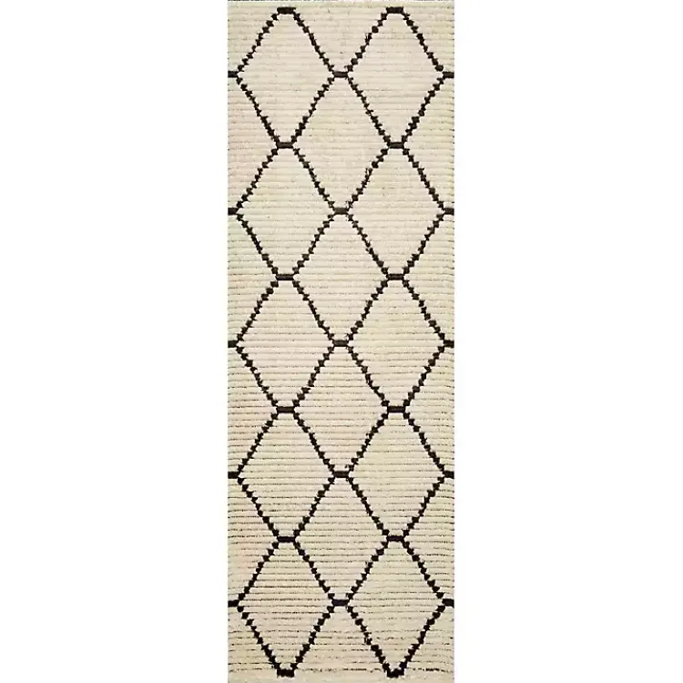 Kirklands Home Area Rugs|Chris Loves Julia x Loloi Alice Cream Runner, 2x10