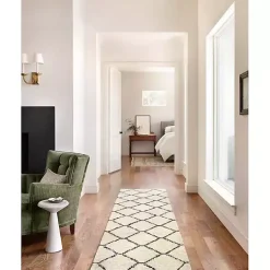 Kirklands Home Area Rugs|Chris Loves Julia x Loloi Alice Cream Runner, 2x10