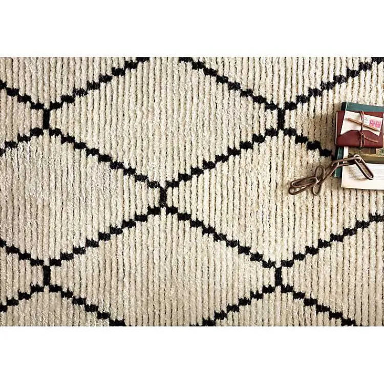 Kirklands Home Area Rugs|Chris Loves Julia x Loloi Alice Cream Rug, 6x9