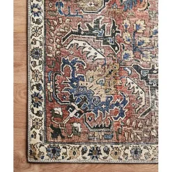 Kirklands Home Area Rugs|Chris Loves Julia x Loloi Jules Merlot Rug, 2x9