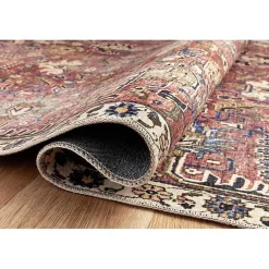 Kirklands Home Area Rugs|Chris Loves Julia x Loloi Jules Merlot Rug, 3x5