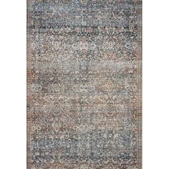 Kirklands Home Area Rugs|Chris Loves Julia x Loloi Jules Dark Blue Rug, 7x9