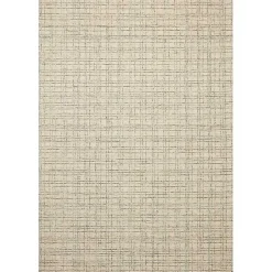 Kirklands Home Area Rugs|Chris Loves Julia x Loloi Polly Tan Grid Rug, 3x5