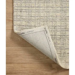 Kirklands Home Area Rugs|Chris Loves Julia x Loloi Polly Tan Grid Rug, 3x5