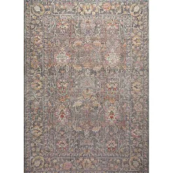Kirklands Home Area Rugs|Chris Loves Julia x Loloi Rosemarie Gray Rug, 5x7