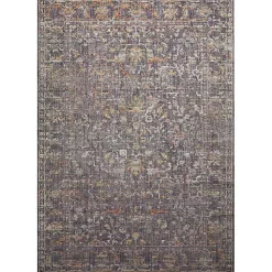 Kirklands Home Area Rugs|Chris Loves Julia x Loloi Rosemarie Coal Rug, 6x9