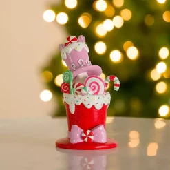 Hot Christmas Candy Top Hat Christmas Decorations