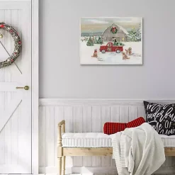 Outlet Christmas On The Farm Framed Art Print Christmas Decorations