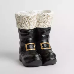 Christmas Santa Boots Tabletop Statue Christmas Decorations