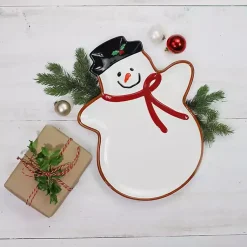 Best Christmas Snowman Serving Tray Christmas Dining & Entertaining