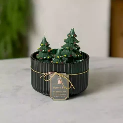 Clearance Christmas Tree Forest Fir Jar Candle Candles
