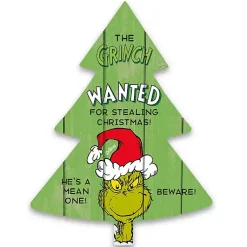 New Christmas Tree Grinch Wall Décor Christmas Art & Wall Decor