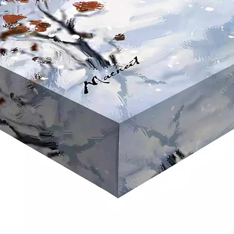 Outlet Christmas Village Canvas Art Print Christmas Art & Wall Decor