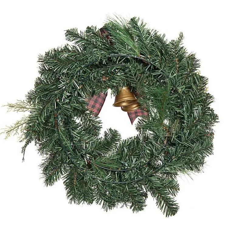 Best Christmas Wreath with Bells & Bow Christmas Wreaths