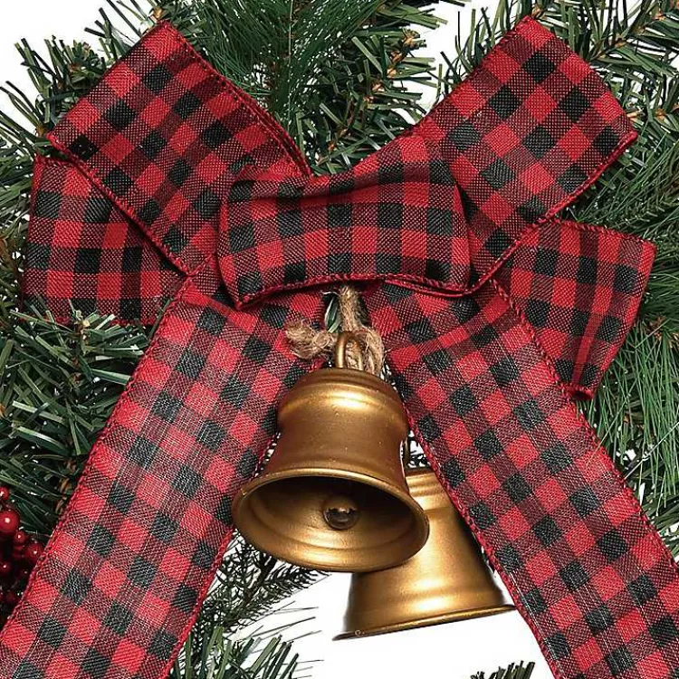 Best Christmas Wreath with Bells & Bow Christmas Wreaths
