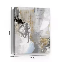 Kirklands Home Canvas Art|Chromatized II Canvas Art Print Gray