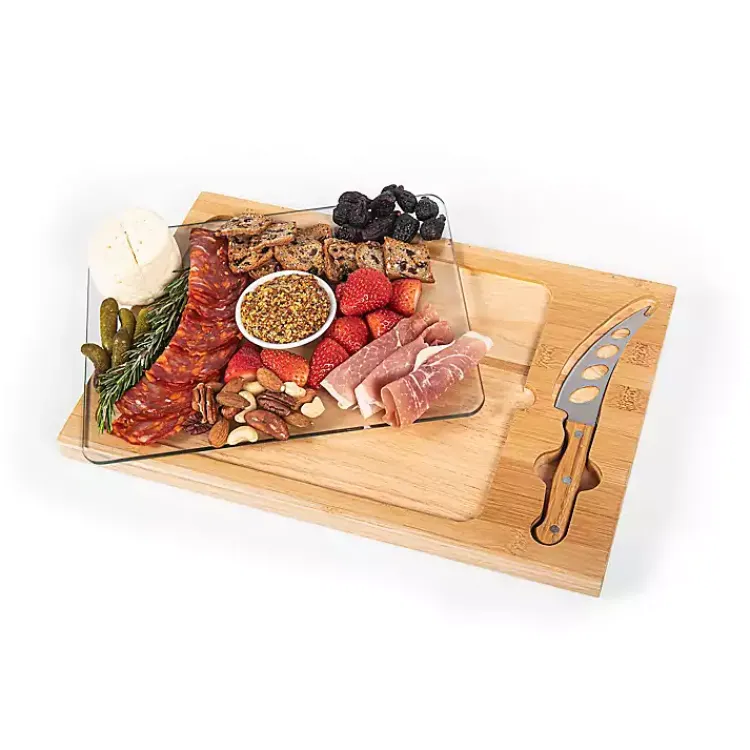 Kirklands Home Serving & Entertaining|Cincinnati Bengals Cutting Board & Knife Set