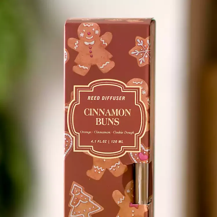 Outlet Cinnamon Buns Diffuser Set Home Fragrance