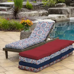 Kirklands Home Outdoor Cushions & Pillows|Clark Outdoor Chaise Cushion, 72 in.