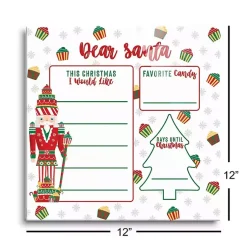 Sale Classic Candyland Dear Santa Dry Erase Board Christmas Art & Wall Decor