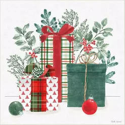 Sale Classic Christmas Gifts Framed Canvas Art Print Christmas Art & Wall Decor