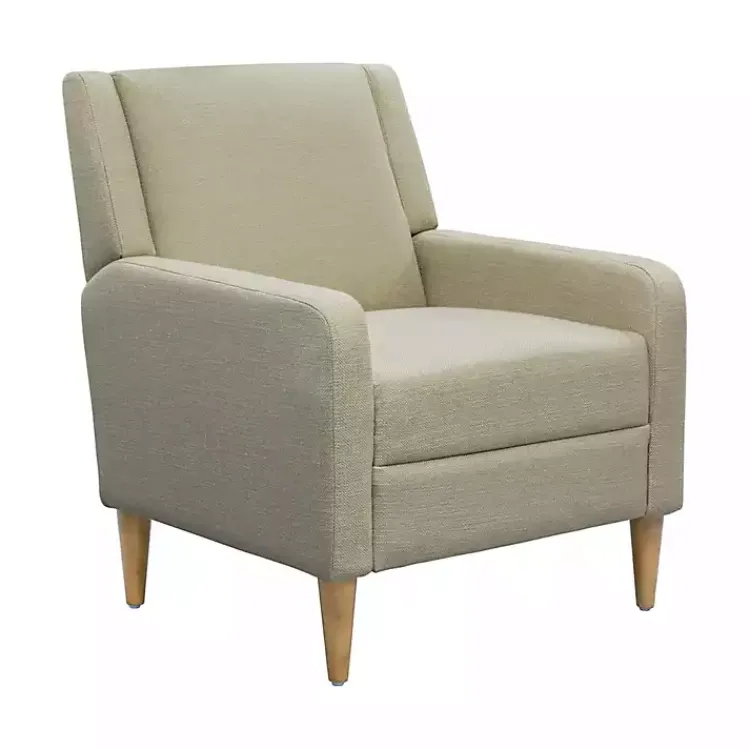 Kirklands Home Accent Chairs|Classic Upholstered Taupe Accent Chair Tan