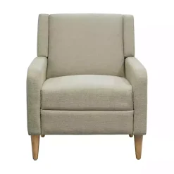 Kirklands Home Accent Chairs|Classic Upholstered Taupe Accent Chair Tan