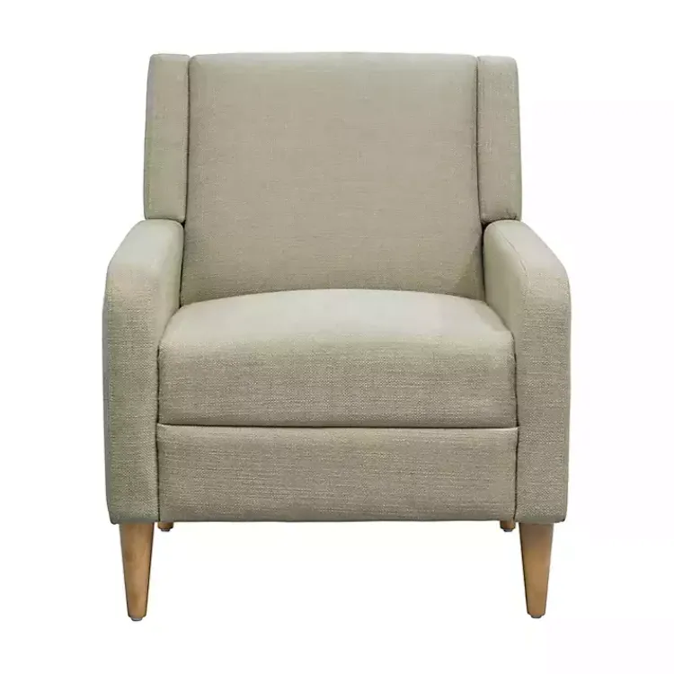 Kirklands Home Accent Chairs|Classic Upholstered Taupe Accent Chair Tan