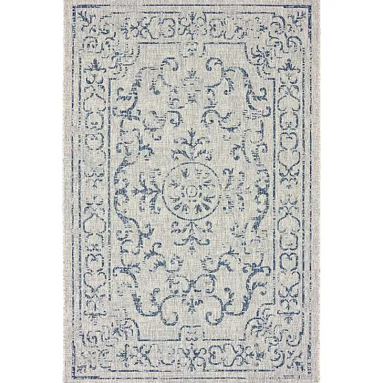 Kirklands Home Outdoor Rugs|Classicism Sun Shower Outdoor Area Rug, 5x8