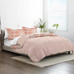 Kirklands Home Comforters|Clay Daisy Medallion King 3-pc. Comforter Set Orange