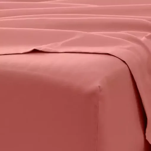 Kirklands Home Bed Sheets|Clay Solid 6-pc. Queen Sheet Set Orange