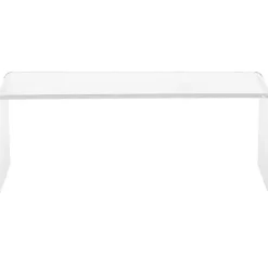 Kirklands Home Coffee Tables|Acrylic Curved Edge Coffee Table Clear