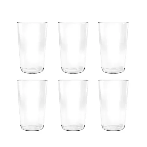 Kirklands Home Outdoor Dining|Classic Tall Tumbler Glasses, Set of 6 Clear