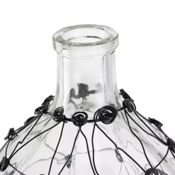 Discount Fishnet Wire Wrapped Vase Vases