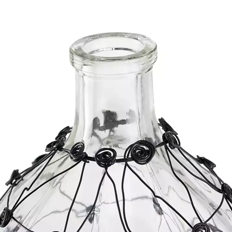 Discount Fishnet Wire Wrapped Vase Vases