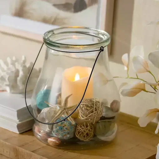 Best Glass Lantern, 10.5 in. Lanterns