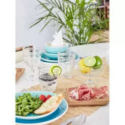 Kirklands Home Glassware & Drinkware|Textured Highball Glasses, Set of 4 Clear