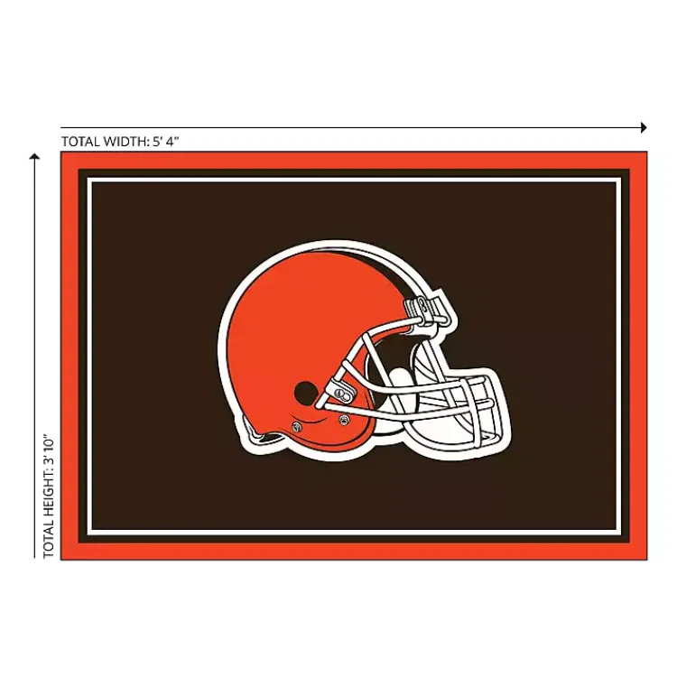 Kirklands Home Area Rugs|Cleveland Browns Area Rug, 4x6