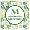 Clearance Clover Personalized Monogram Canvas Wall Plaque St Patricks Day Decorations