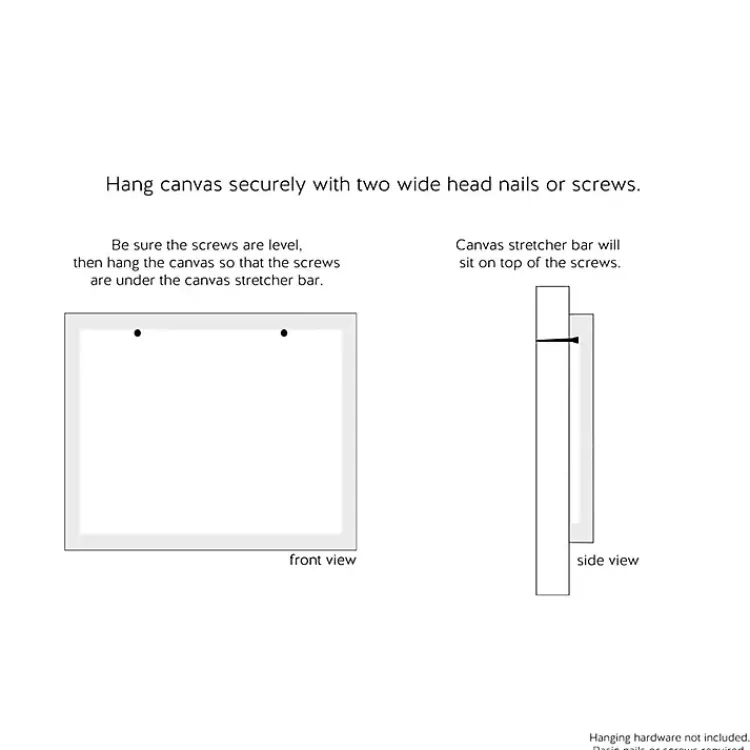 Kirklands Home Canvas Art|Coastal Brushstrokes Canvas Art Print, Set of 2