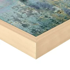 Kirklands Home Canvas Art|Coastal Marsh Framed Canvas Art Print Blue