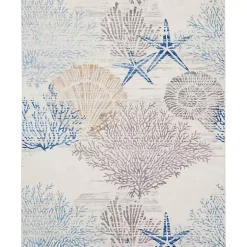 Kirklands Home Area Rugs|Coastal Reef Dreams Area Rug, 7x9